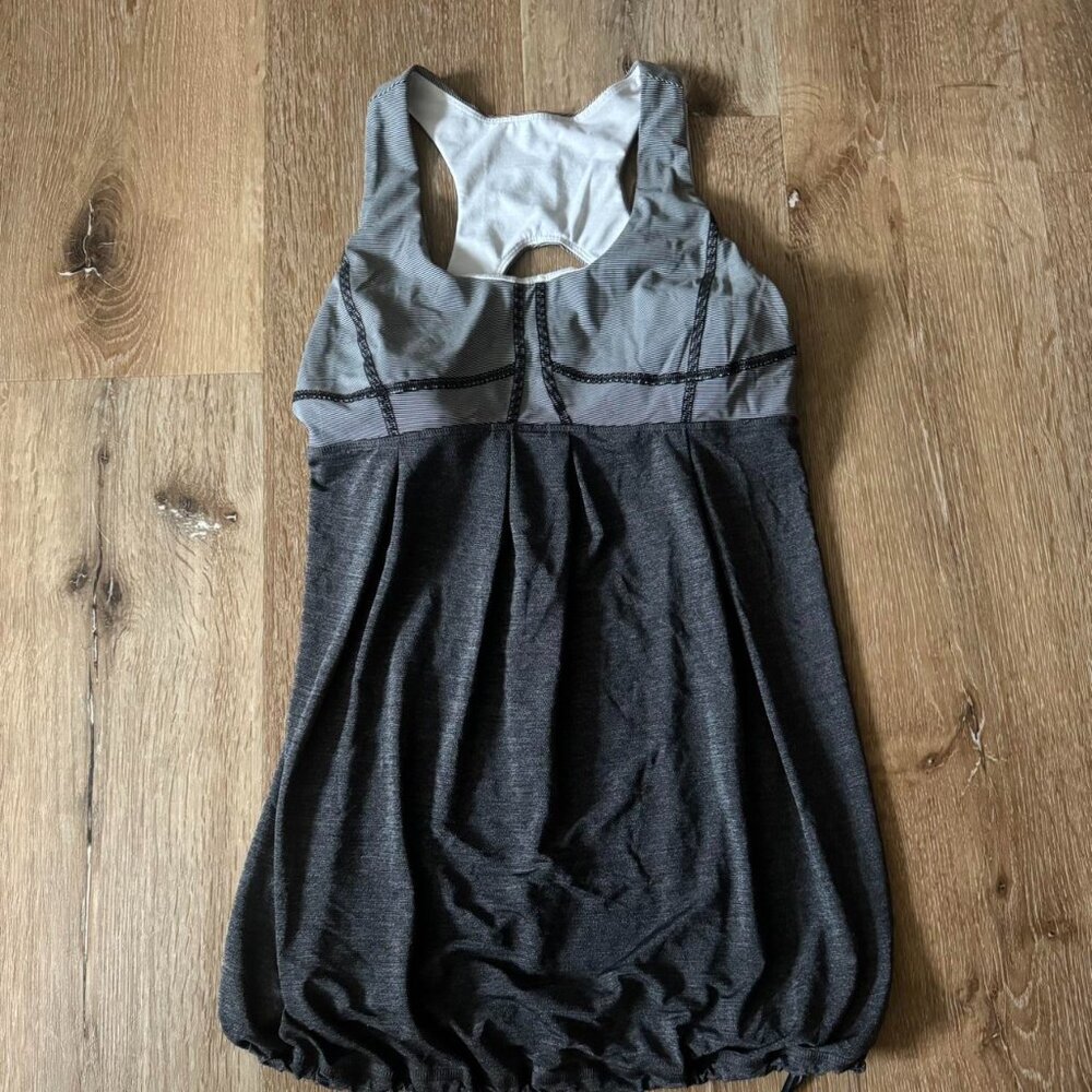 Vintage Lululemon‎ Babydoll Bubble Adjustable Cinche Tank top Size 8